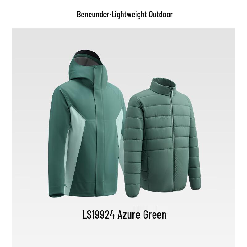 Beneunder Men s 3-in-1 Storm Jacket LS19924 XL