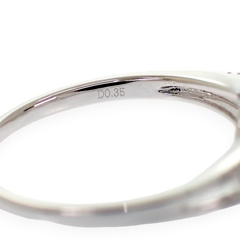 no brand  #15(JP Size) ring K18 white gold Women