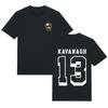 Jungen von Tommen T-Shirt Kavanagh 13 Ästhetischer Print T-Shirt Damen Herren Streetwear Mode Lässig Baumwolle Kurzarm Locker Y2K Top