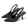Women  Rhinestone High Heels Woman Pumps Heeled Sandals Fashion Female Stiletto Slingback Pointe Weddings Bridal