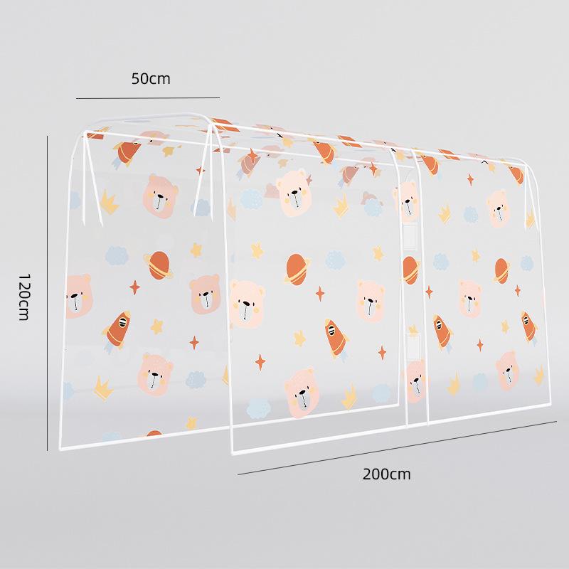 PEVA Garment Dust Cover: Transparent, Floor-Standing, Waterproof, Dustproof.
