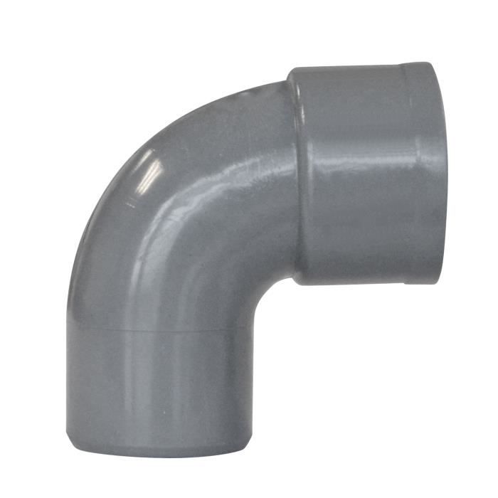 Raccord D'évacuation PVC - Jardibric - Coudes 87°30 (Ø 50) Mâle/Femelle