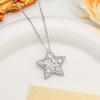 Five-pointed Star Mage Luxury High-end Style Necklace Accessory for Women - Small-Scale Fashion Lockbone Chain