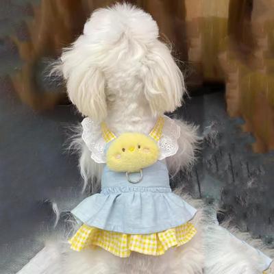Dog Dress Cat Princess Dresses Cats Clothes for Small Girl Dogs, Spring Summer Breathable