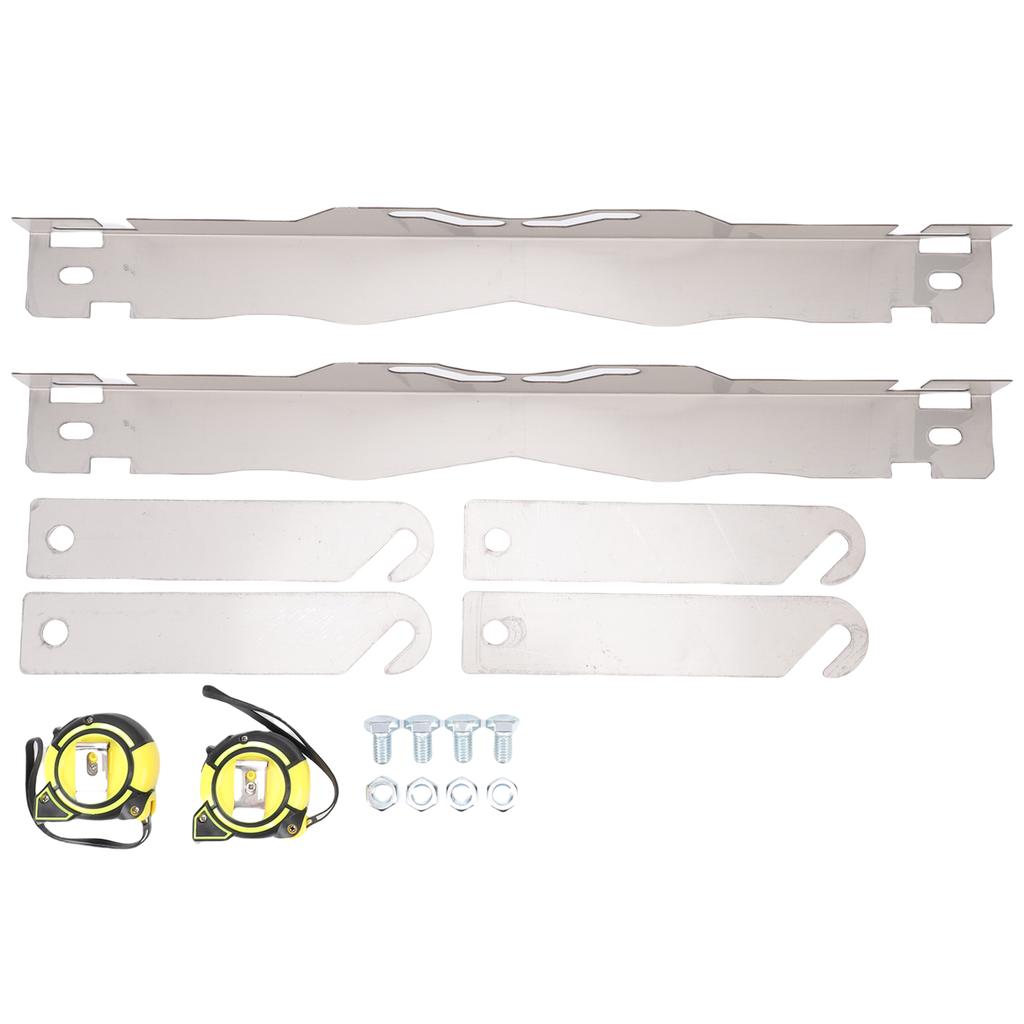 Wheel Alignment Tool with 2 Measuring Tapes, Automotive Stainless Steel Alignment Tool Kit for Car, Truck, SUV
