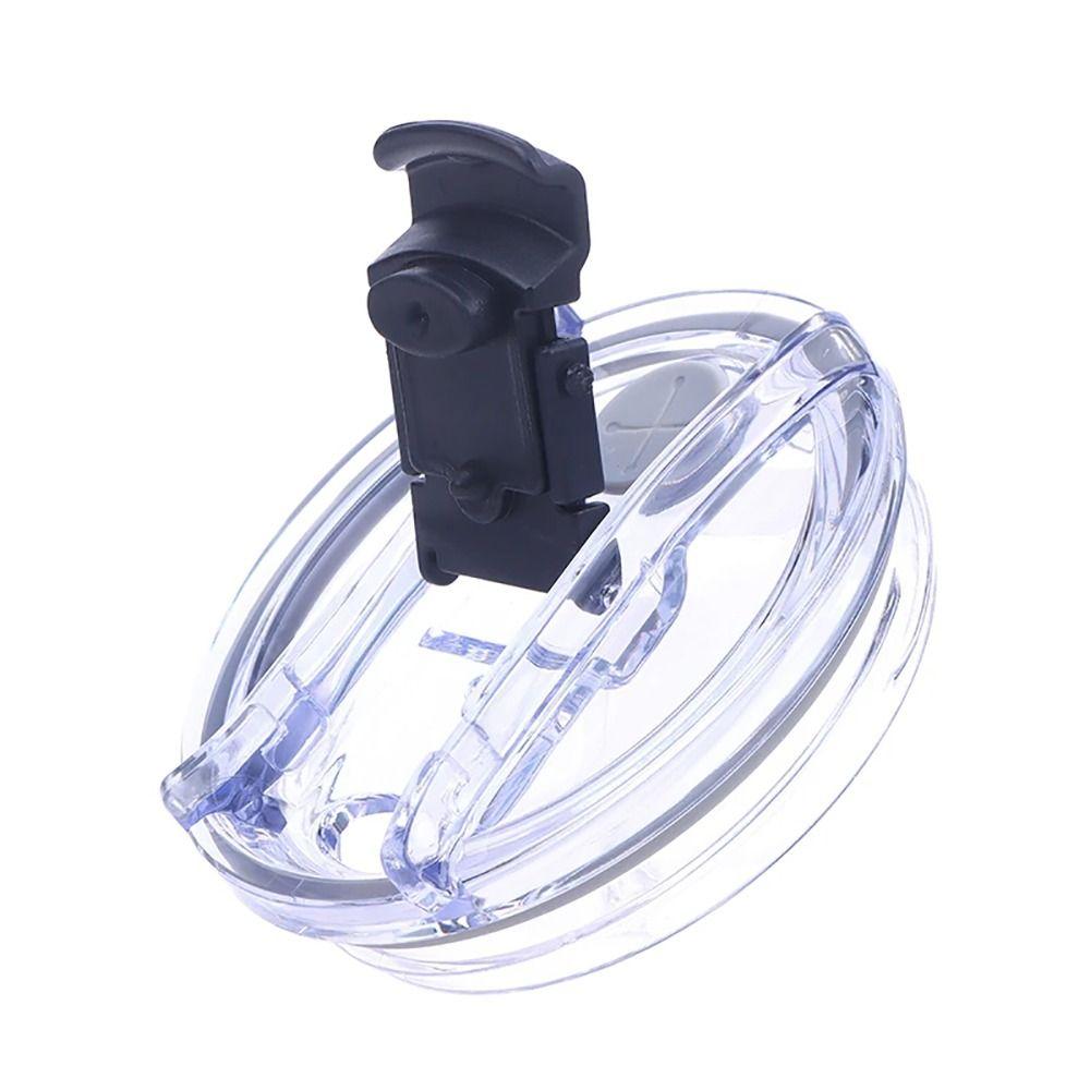 1Pcs New for Cup with Handle Bottle Cover 20/30/40oz Themos Tumbler Cup Cap Splash Spill Proof Multicolor Plastic Lids Cup Holders 5