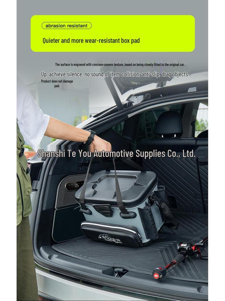 Tesla Model 3/Y TPE Full Surround Floor Mats - Car Foot Pads and Modification Accessories