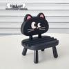 Cute Phone Holder: Creative Soft Rubber Bedside Chair for Watching