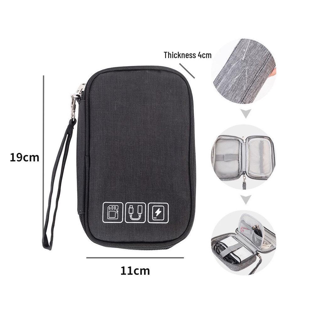 Portable Multi-Function Travel Digital Storage Bag for Cables, USB, Headphones, Charger, Mouse