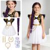 Black Costume for Kids Halloween Stage Performance Outfit
