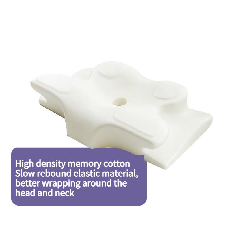 1pcs Butterfly Shaped Neck Protection High-density Memory Cotton Pillow Science Partition Slow Rebound Cervical Pillow Soft Wrapped Adult Pillows