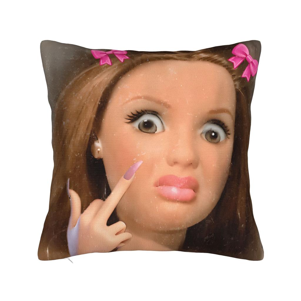 Disgusted FACE Meme Pillowcase Accessories Soft Cushion Cover Gift  Throw Pillow Case Cover Home Multiple Sizes