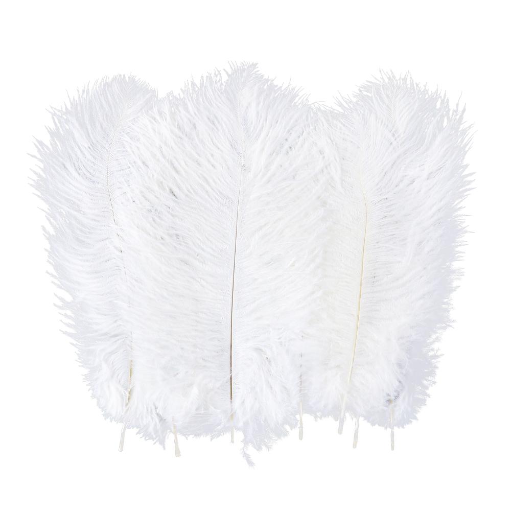 10Pieces Natural Ostrich Feather Wedding Home Decoration 15-20cm25-30cm30-35cm For Party Ostrich Plumes Centerpiece Diy Crafts