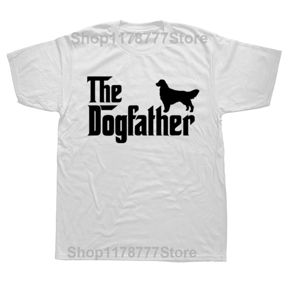Lustiges Bestes Golden Retriever Papa Aller Zeiten Hundeliebhaber Besitzer T-Shirts Grafik Baumwolle Streetwear Kurzarm Geburtstagsgeschenke T-Shirt Herren