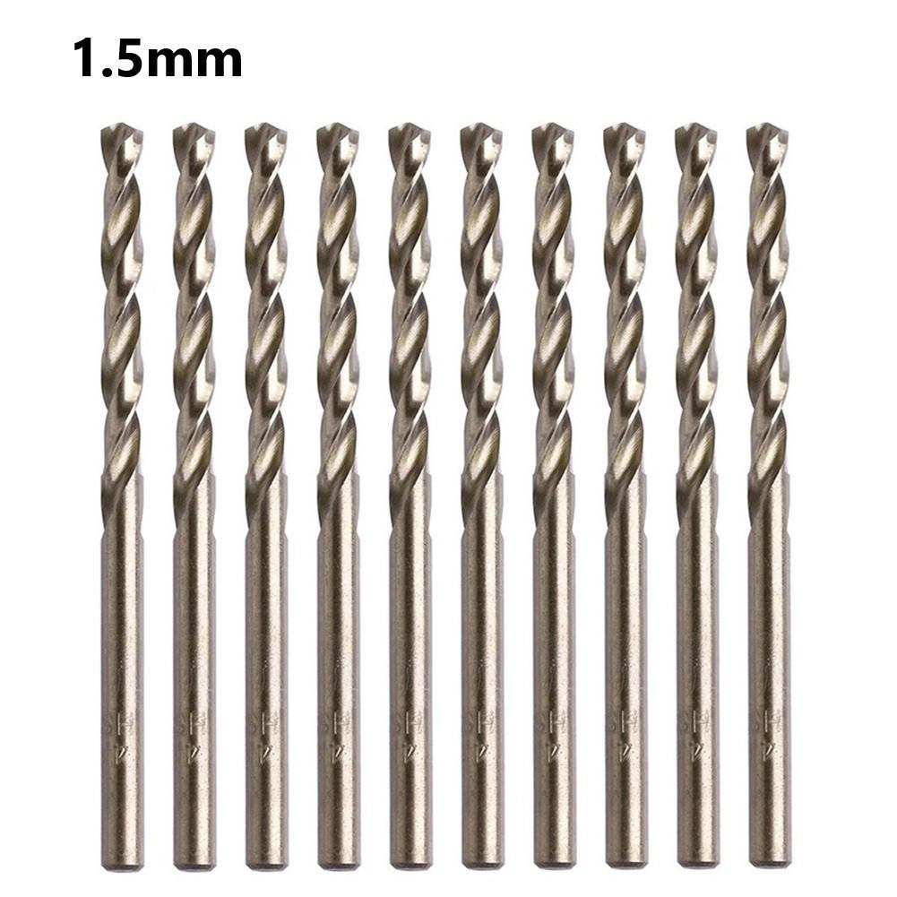 Versatile M35 Cobalt Drill Set for Stainless Steel Iron Aluminum and More 1 5mm
