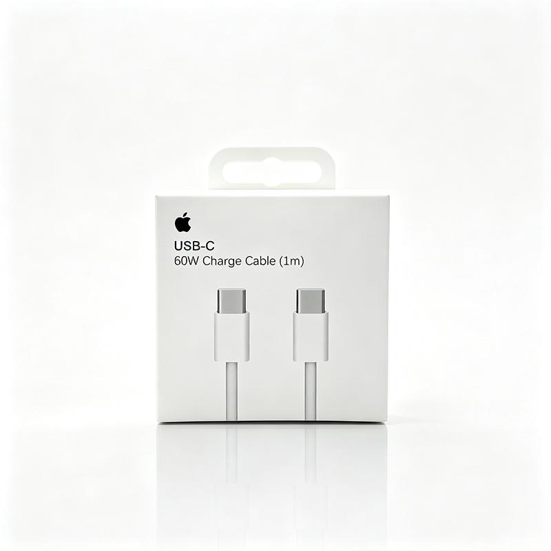 Original Apple 1M Type‑C To Type‑C Braided Fast Charging Cable Stable Power Delivery Durable Wire Universal Compatibility For Tablet Laptop
