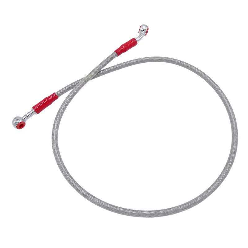 45cm-90cm Motorcycle Dirt Bike Braided Steel Hydraulic Reinforce Brake Line Clutch Oil Hose Tube for Most Motorcycle