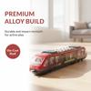 Simulation Alloy High Speed Train Model Sliding Design STEM Educational Toy Perfect Gift for Kids Preschoolers