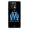 Coque de téléphone - MANIACASE - Xiaomi Redmi Note 13 5G - Logo OM (Olympique de Marseille) - Silicone TPU - Noir