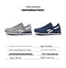 Shuangxing 2024 Men's Breathable Mesh Flyknit Running Shoes - Trendy Soft Sole Sports Sneakers