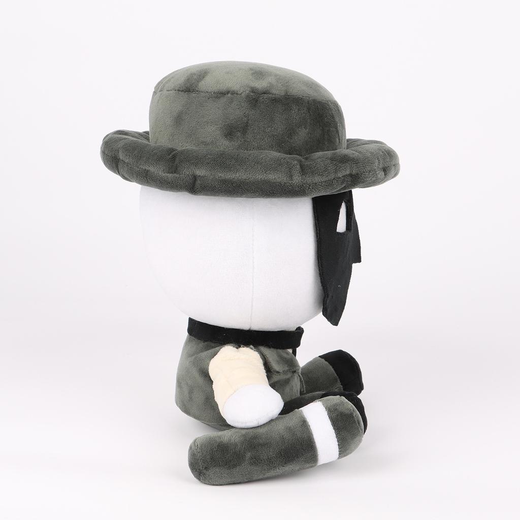 Artful Roblox Detective Style Plush Toy Stuffed Doll Game Peripheral Soft Cartoon Figure For Home Decor Game Fans Kids Gift