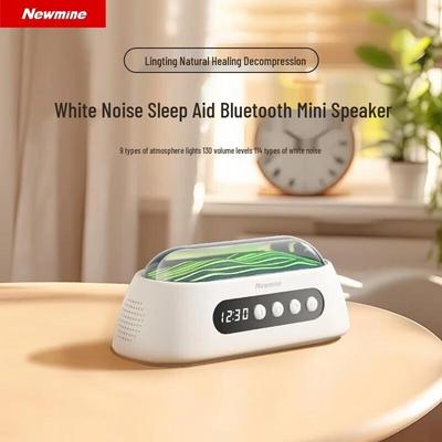 Newsmy Portable Bluetooth Sleep Speaker with White Noise CN Plug (adapter Included)