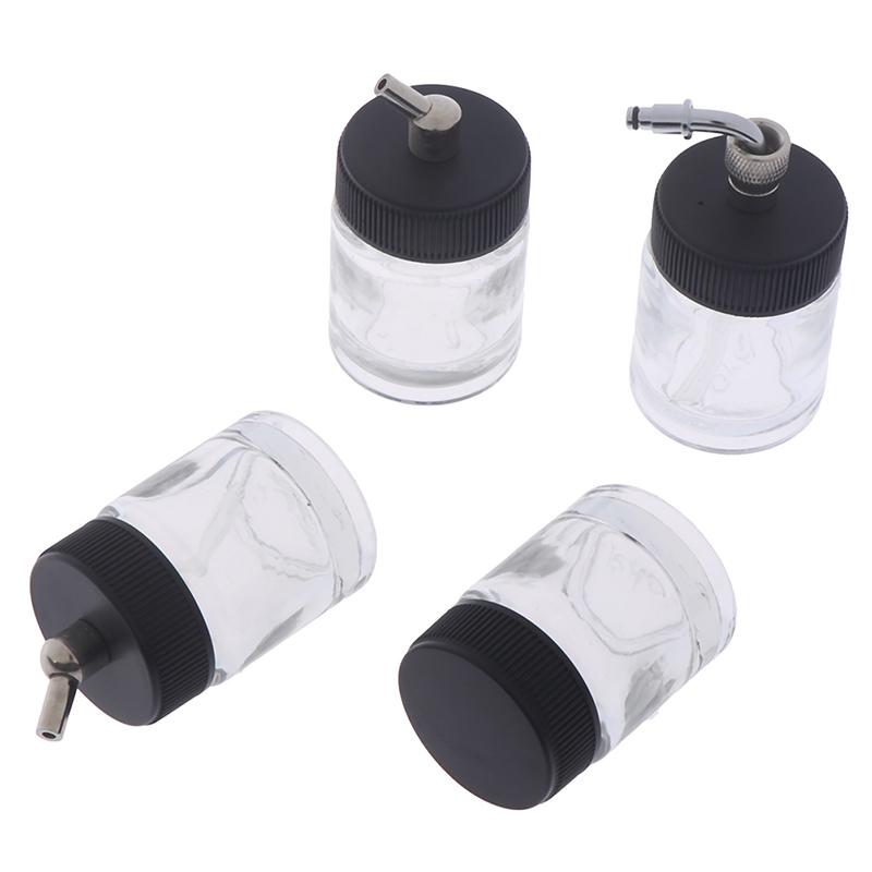 22Cc Airbrush Paint Glass Bottle Jar Suction Lid Spray Pot Drawing Nail Art Tool