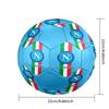Pallone Calcio a 5 Napoli FC Colorato Per Tutte le Età Misura 5 Cucito a Macchina PVC Pronto per la Competizione Resistente Alto Rimbalzo