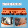 Nástěnný stojan na vinylové desky „Now Playing“ Plastový stojan na alba Vhodný pro, Kancelář a obchod s deskami - Úspora místa