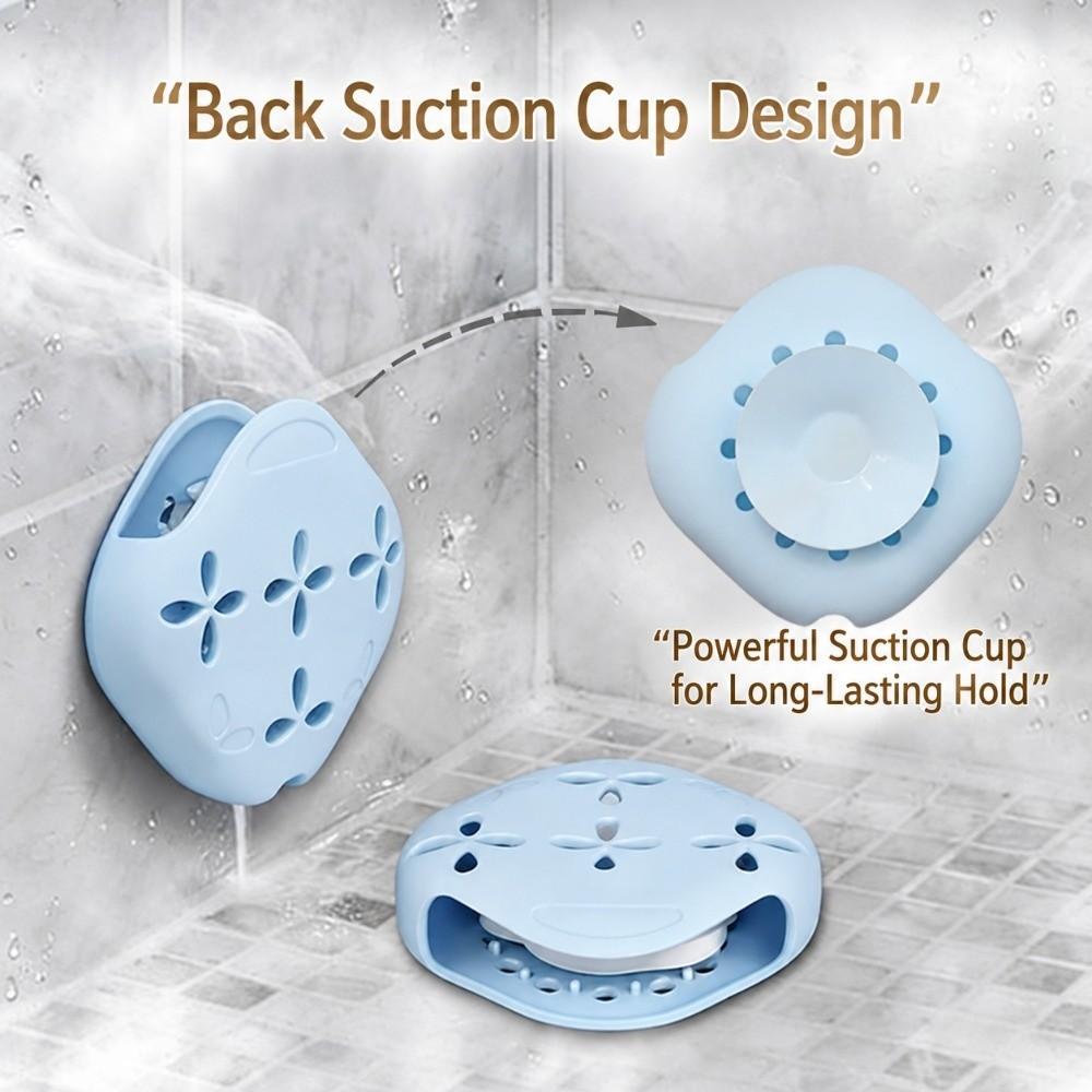 Suction Cup Aromatherapy Steamer Tray Draining Aromatherapy Storage Box Living Room