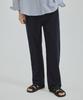 Wednesday Oasis Easy Linen Semi-Wide Elastic Waist Pants (7 Colors)