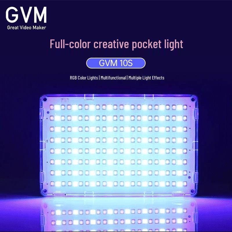 8GVM 10S Handheld Portable Fill Light for Live Streaming, Photography, and Outdoor Portrait Lighting