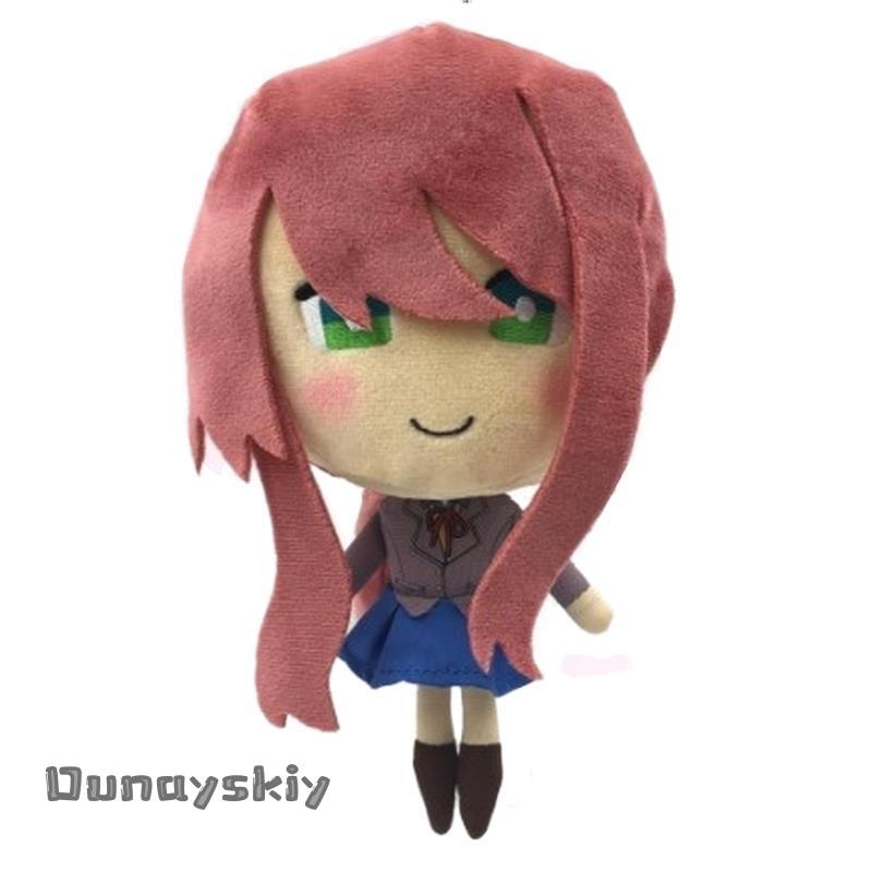 

Sayori Natsuki Yuri Cosplay Anime Horror Galgame Club Costume{Dunayskiy States}25cm Furry Nunu Plush Cotton Accessory Halloween One Size
