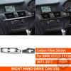 For BMW X3 F25 X4 F26 2011 2012 2013 2014 2015 2016 2017 Center Console Trim Real Carbon Fiber Stickers Car Interior Accessories