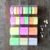 Yamato Memoc Sticky Notes Roll Tape 3 and 15mm X Refill, Rolls, Rose, Lemon, Lime, 10m, RK-15H-B