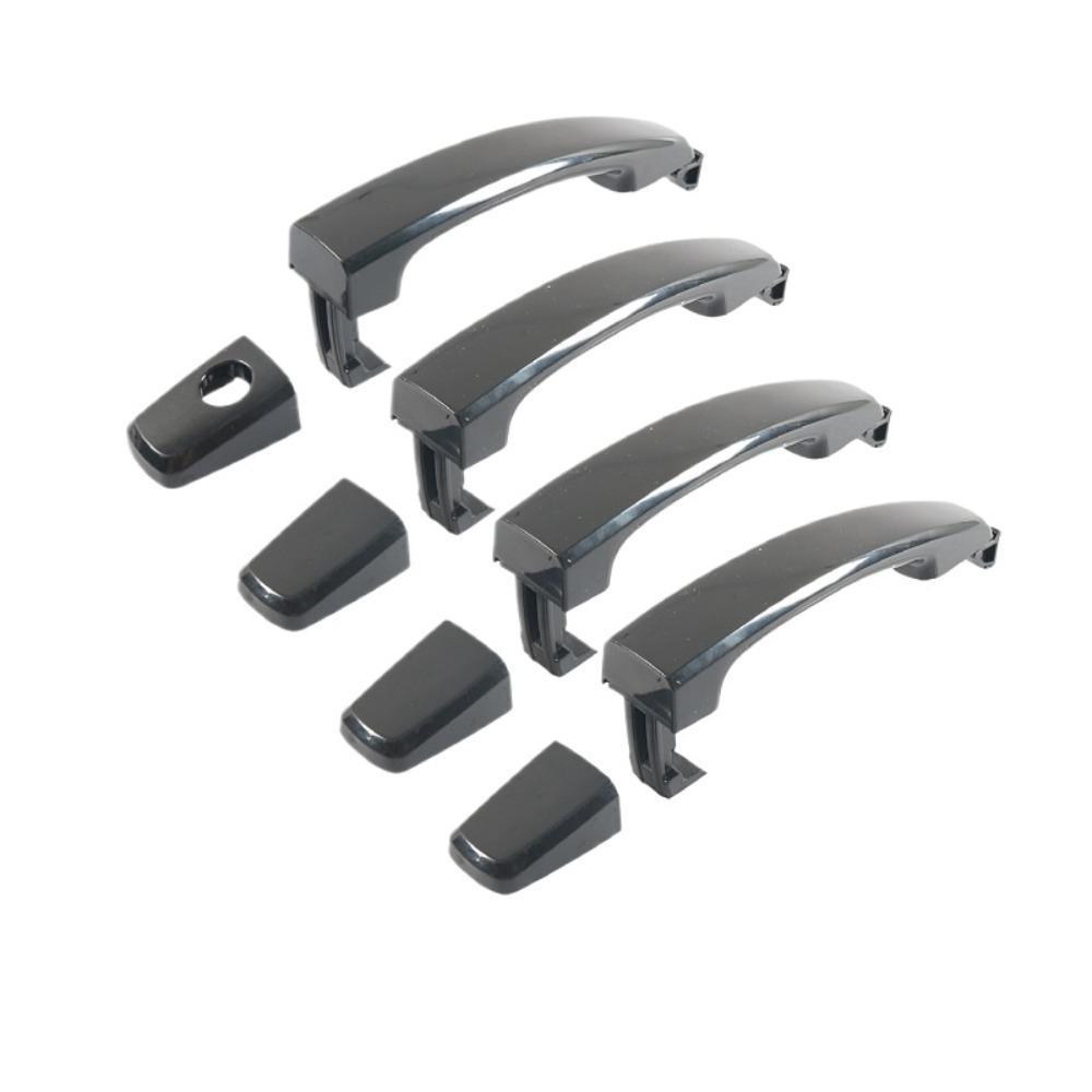 

4Pcs/Set 96468268 96468254 96468293 96468266 Left & Right Exterior Door Handle For Chevrolet Aveo Captiva Sport Saturn Vue 1Set Black