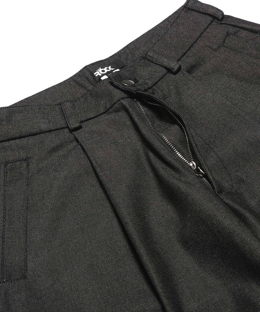 ROCKPSYCHO Wide Curve Denim Pants