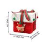 Christmas Creative Apples Gift Box Christmas Cookie Boxes Festive Snack Container Candy Christmas Eve Gift Decoration