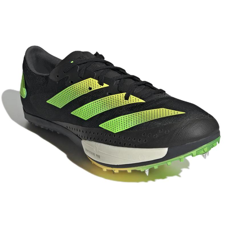 adidas Adizero Ambition Black Solar Green Sneakers GY8401