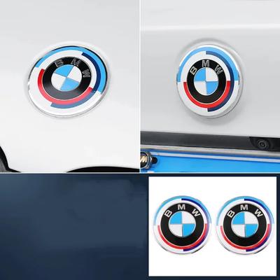 ABS 82MM 74MM For Front Hood Emblem Trunk Rear Badge Logo F10 F20 G20 E87 E60 E63 F01 E46 E90 F30 F02 E83 Car Accessories