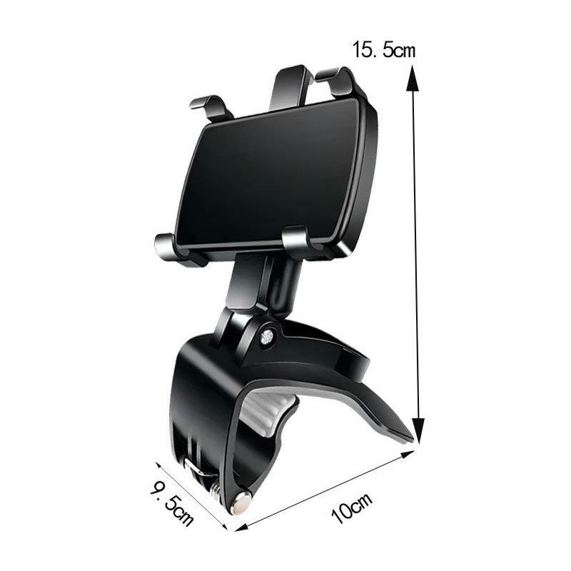 Universal Car Dashboard and Rearview Mirror Phone Holder