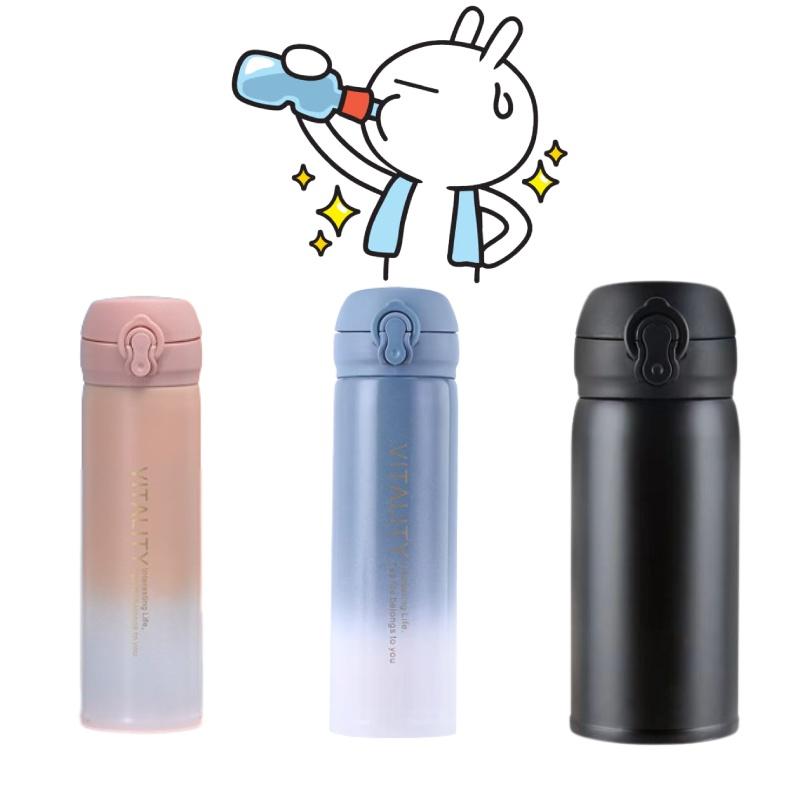 High-quality 304 Stainless Steel Portable Children's Thermos Cup Cute And Stylish Design