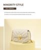 Women's Summer Crossbody Chain Bag: Small, Versatile, Light Luxury Shoulder Bag for Commuting