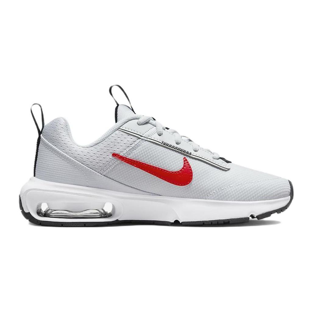 Nike Air Max INTRLK Lite Sports Shock Absorbing Durable Low Top Casual Shoes Kids sneaker Gray Red DH9393-004