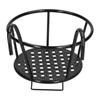 Thick wrought iron construction Flower Pot Holder  Railing hanging chlorophytum & pothos