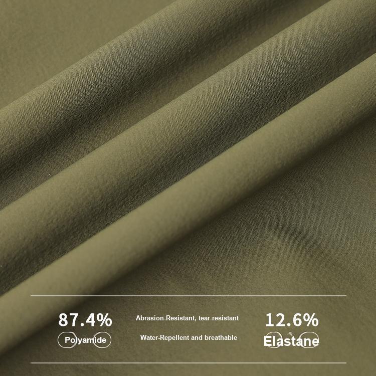 Under Armour Hiking Series Outdoor Trekking Waterproof Windproof Breathable Knitted Pants Men pants Dark-Green 14313232-0069