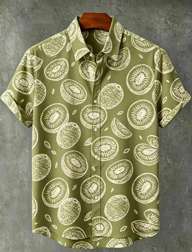 Sommer-Essential! Hawaiianisches tropisches Blumen-Kurzarmhemd, lässiger Strandstil