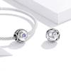 Charms Do Pandora Znak Zodiaku Ryby Kamień Urodzinowy Srebro