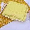 JINGRX Disposable 4-Compartment Meal Box
