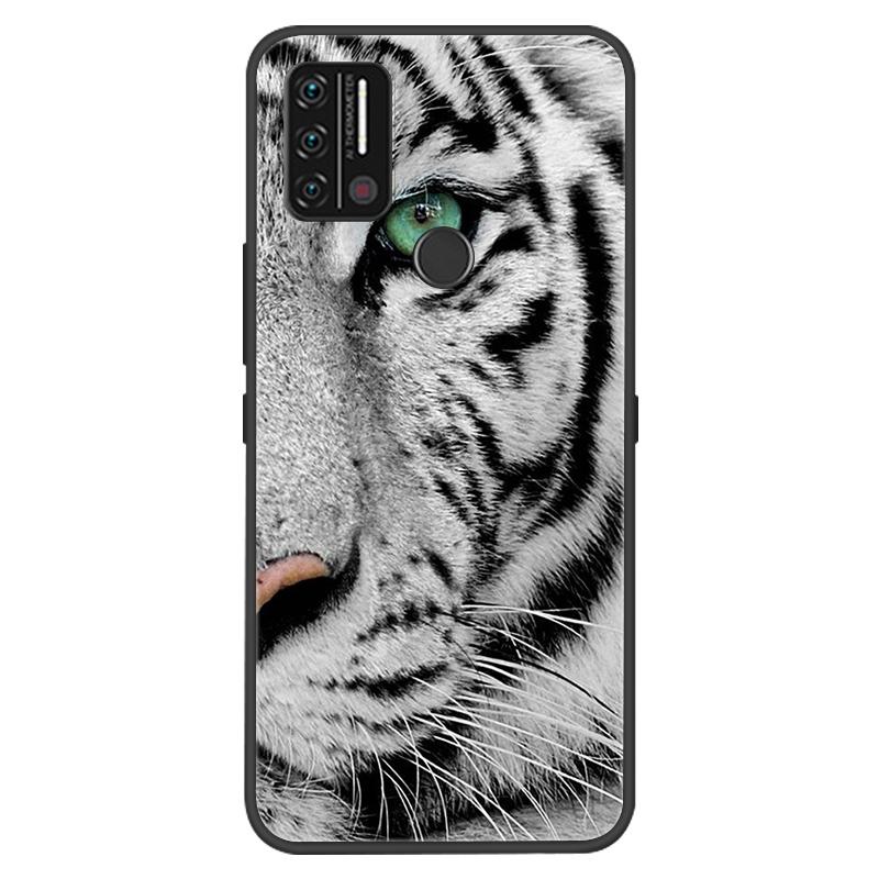 Custodia Per Umidigi A7 A9 Pro Custodie Morbido Silicone Protezione Stampa Coperture Nere per Umidigi A9 A7 Pro Funda Coque A9Pro A 9 Capa